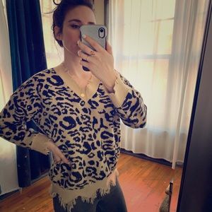 🐆 Leopard Print Trendy Sweater 🐆
